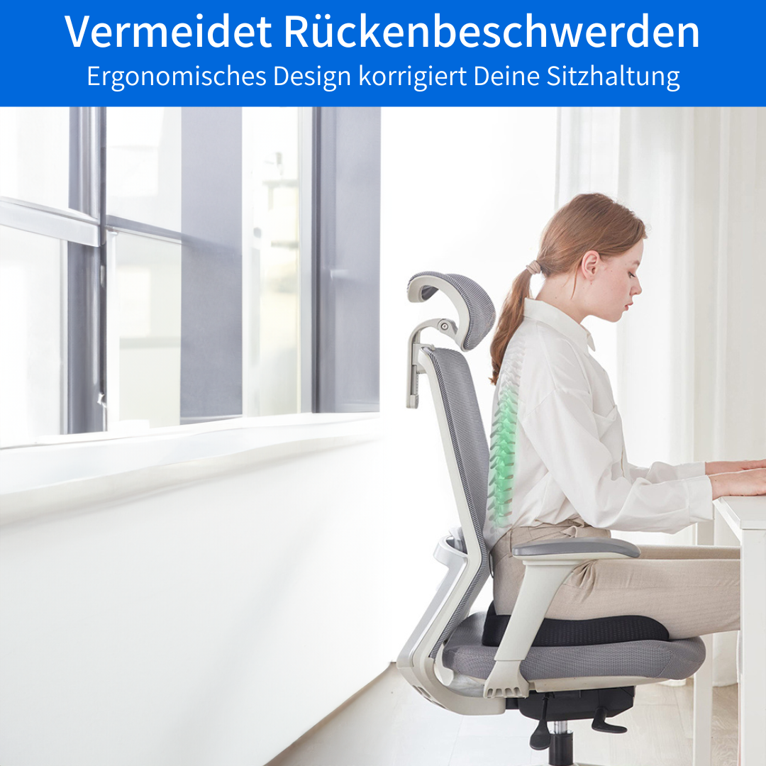 ComfySeat - Innovatives Sitzkissen vermeidet Rückenbeschwerden