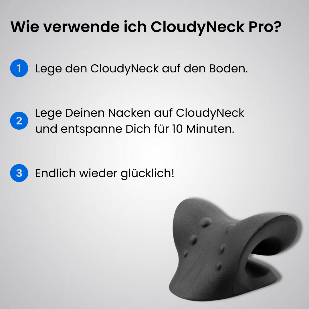 CloudyNeck Pro - Innovativer Nackenstrecker