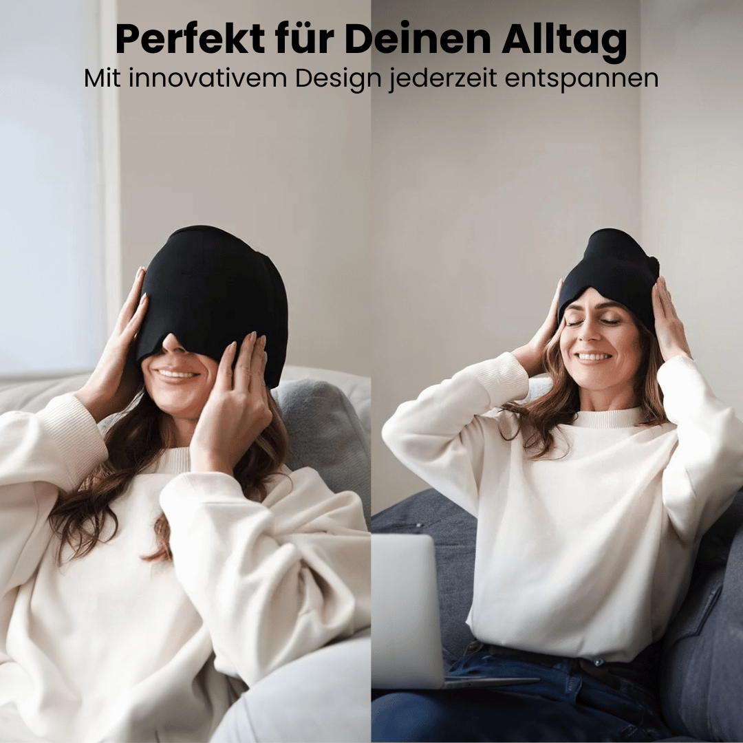 Reliev - Wohltuende Migräne Maske entspannt sofort