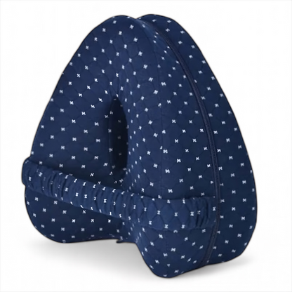 HerzForm Memory Foam Kissen – Schwangerschafts- & Knieschmerzlinderung für Seitenschläfer